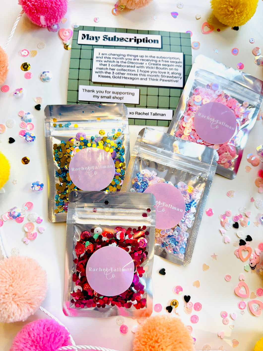 May Sequin Mix Subscription *** ONE MONTH ONLY - NOT SUBSCRIPTION