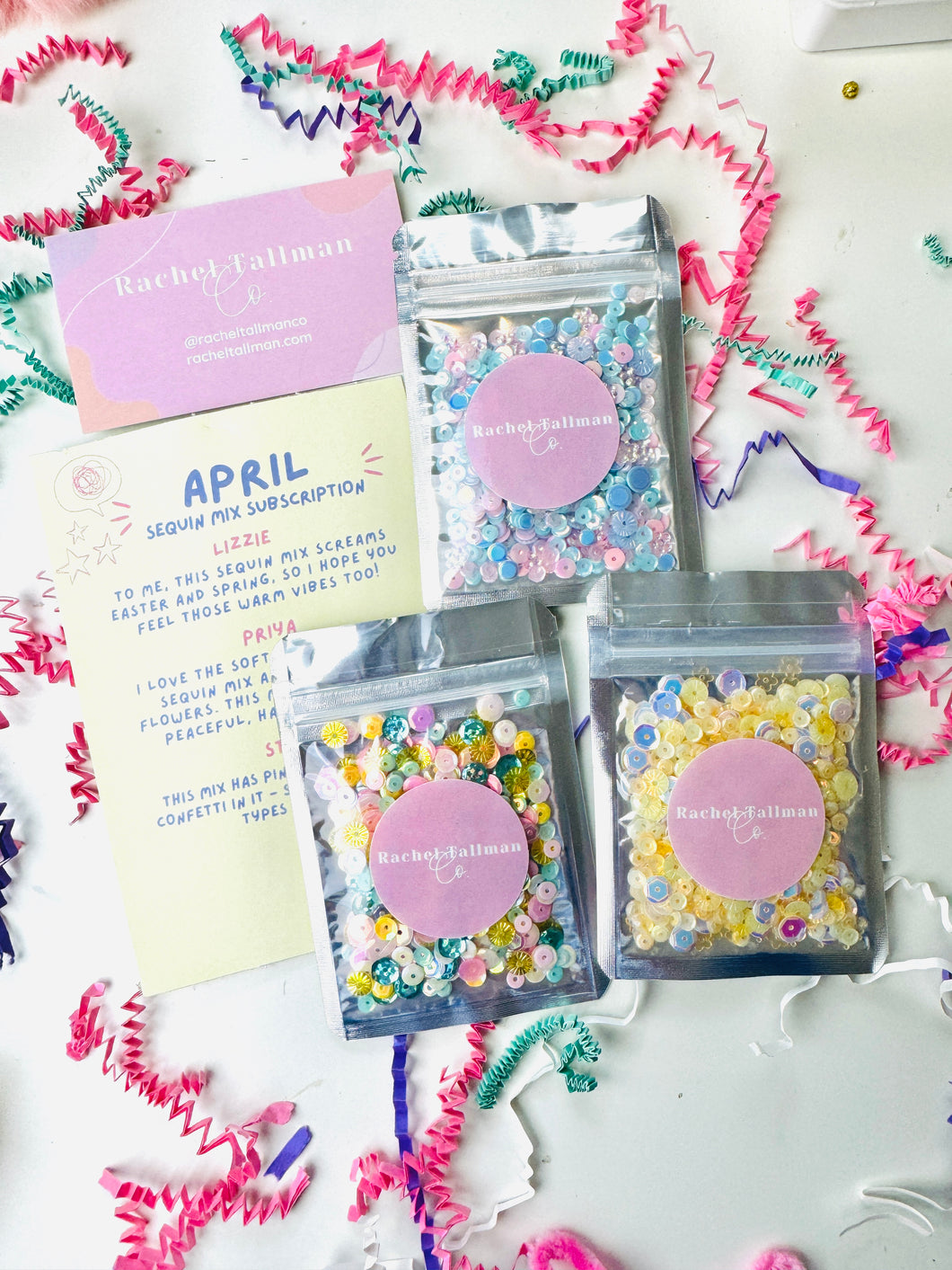 April 2024 Sequin Mix Subscription - ONE MONTH ONLY ***