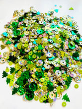 Load image into Gallery viewer, Green Christmas Sequin Mix
